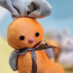 جاکلیدی عروسک گوش طوسی - مانتو پاتریس رشت