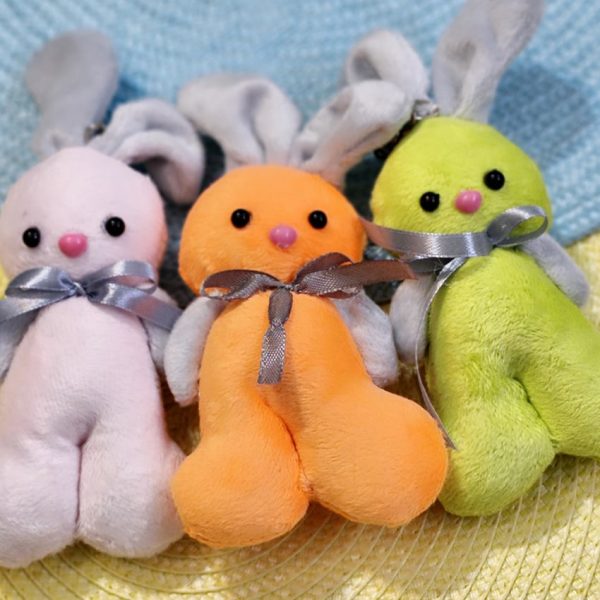 جاکلیدی عروسک گوش طوسی - مانتو پاتریس رشت