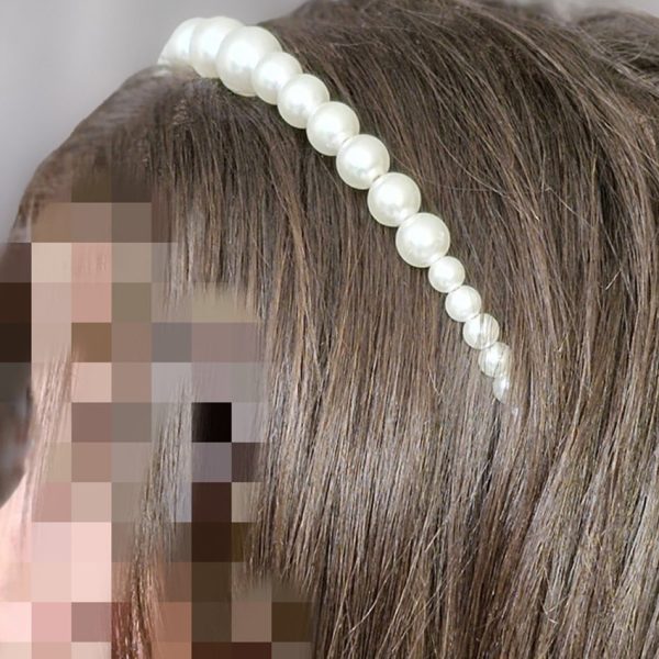 تل مو مروارید سفید - مانتو پاتریس رشت