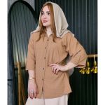 مانتو کراش آستین 3 ربع