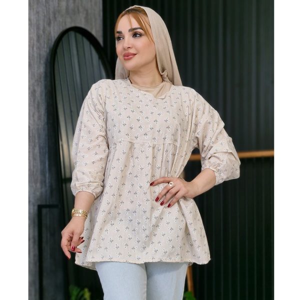 36600479-6-min مانتو جلوبسته چین دار گل گلی