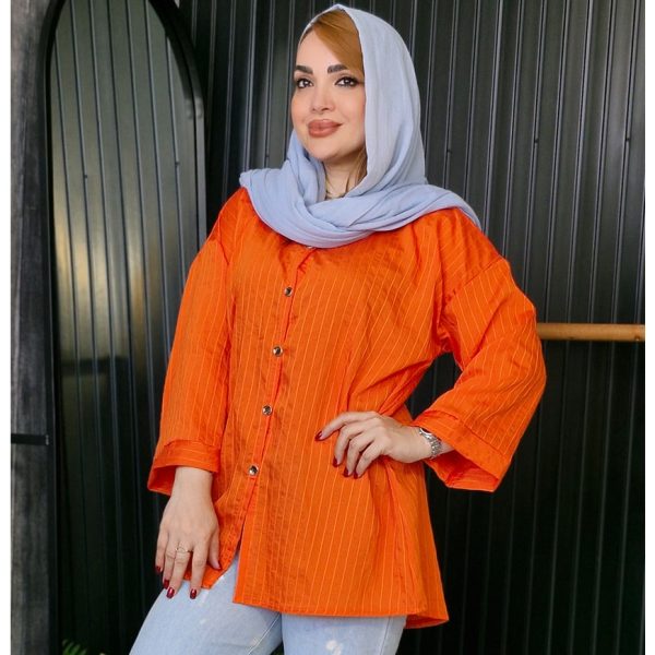 مانتو پلوتی آستین پاکتی