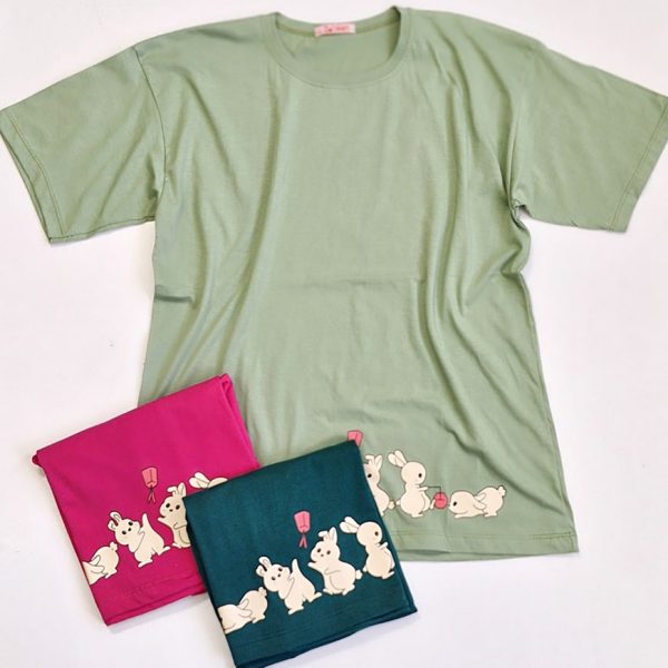 تیشرت چاپ 6 خرگوش - مانتو پاتریس رشت