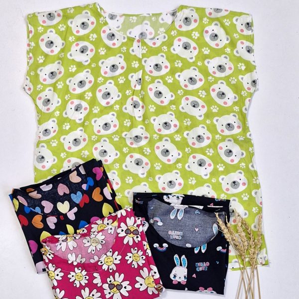 تیشرت نخ طرحدار -