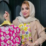 تیشرت نخ طرحدار -