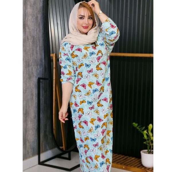 پیراهن ساحلی رنگی - مانتو پاتریس رشت