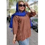 تونیک جلوبسته 8 دکمه شانتون