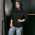 تونیک جلوبسته 8 دکمه شانتون