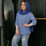 تونیک جلوبسته 8 دکمه شانتون