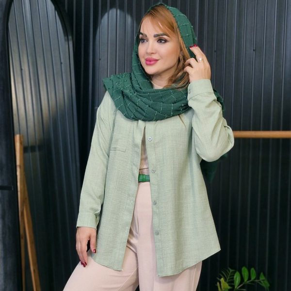 مانتو صوفیا پشت دکمه