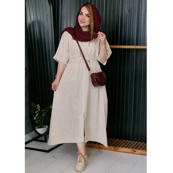 کفتان لینن کجراه