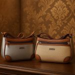 کیف چرم نوار قهوه ای - مانتو پاتریس رشت