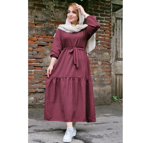 449003-3-min پیراهن ساحلی چین دار