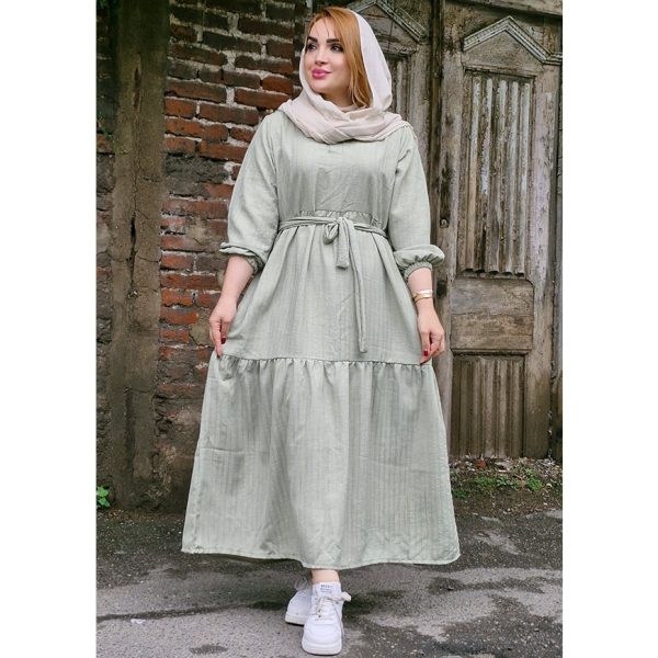 پیراهن ساحلی چین دار - مانتو پاتریس رشت