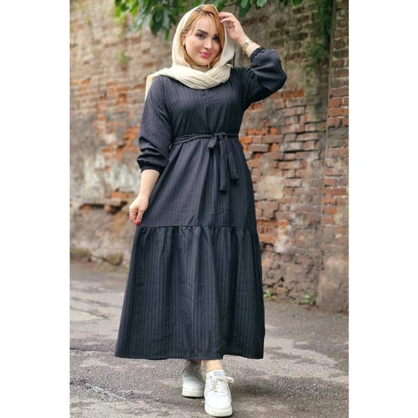 پیراهن ساحلی چین دار