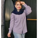 مانتو آیوا یقه دار - مانتو پاتریس رشت