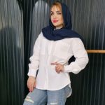 مانتو آیوا یقه دار - مانتو پاتریس رشت