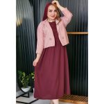 ست کت سارافون لینن راه راه - مانتو پاتریس رشت