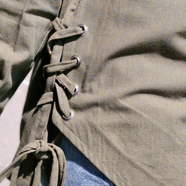 مانتو لینن بغل پرچی