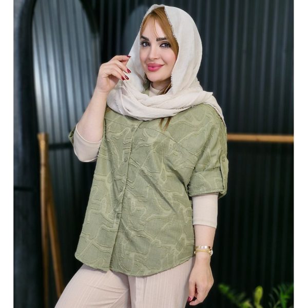 شومیز مانتویی کسما