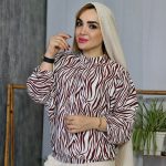 شومیز الیزه زبرا -