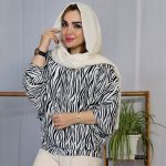 شومیز الیزه زبرا -