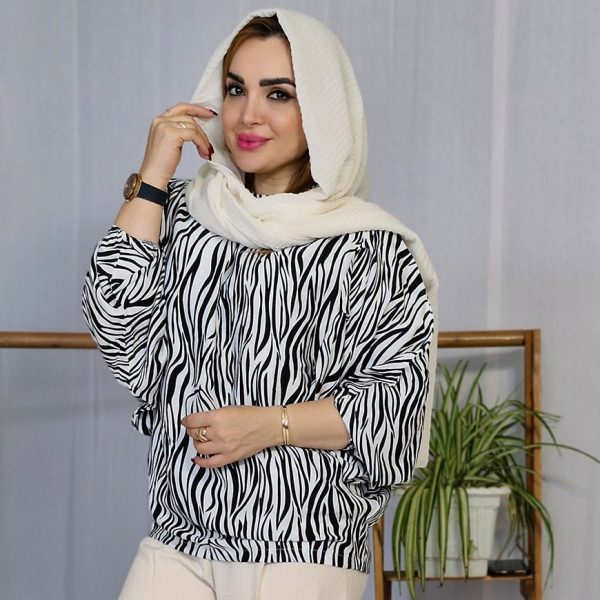 شومیز الیزه زبرا -