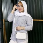 شومیز راه راه تترون