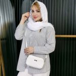 شومیز راه راه تترون - مانتو پاتریس رشت