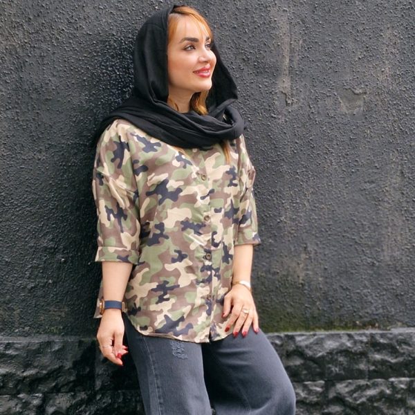 شومیز کتان چریکی