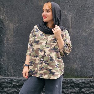 شومیز کتان چریکی