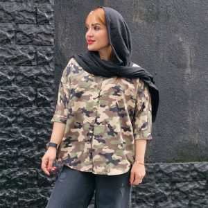 شومیز کتان چریکی