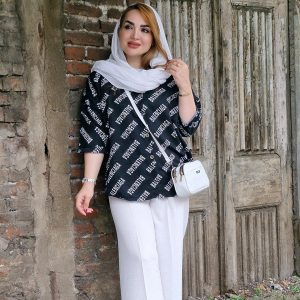شومیز بالنسیاگا مشکی