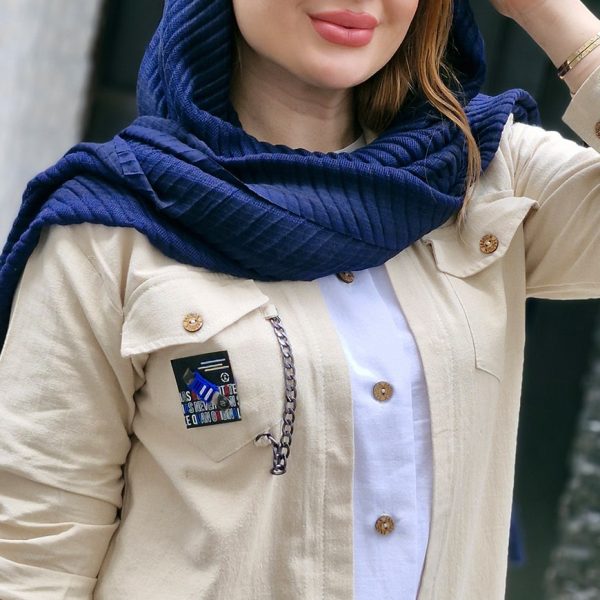 مانتو لینن جیب زنجیری