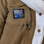 مانتو لینن جیب زنجیری