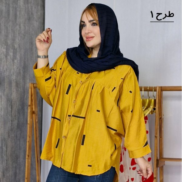 مانتو پانچ بابوس طرحدار