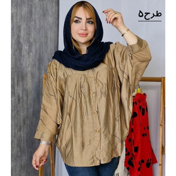 مانتو پانچ بابوس طرحدار