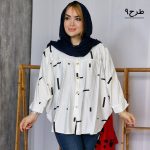 مانتو پانچ بابوس طرحدار