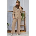 ست کت شلوار صوفیا ژاکارد - مانتو پاتریس رشت