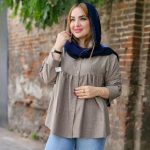 مانتو صوفیا چین دار