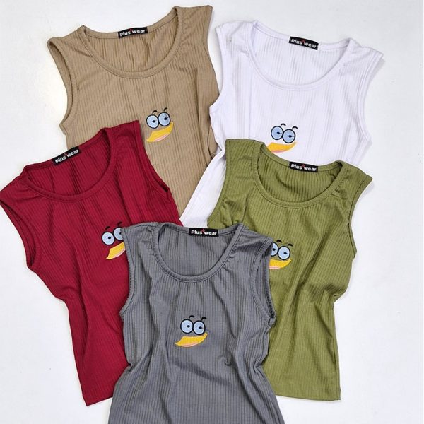 تاپ فانریپ حلقه ای گلدوزی اردک