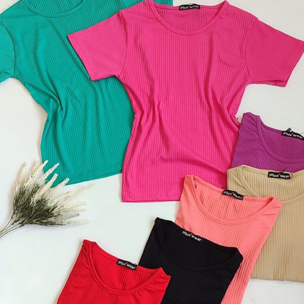 26000601-5-min تیشرت فانریپ کراپ ساده