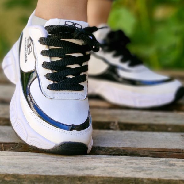 کتونی سفید مشکی بالنسیاگا- مانتو پاتریس رشت