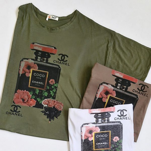 تیشرت لانگ ادکلن - مانتو پاتریس رشت