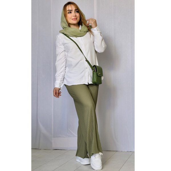 شلوار دامنی پلیسه