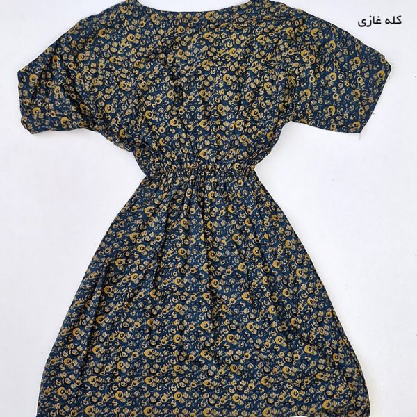 30200385-1-min پیراهن ساحلی آستین کوتاه طرحدار