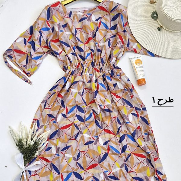 پیراهن آستین بندی نخی - مانتو پاتریس رشت