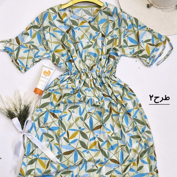 پیراهن آستین بندی نخی