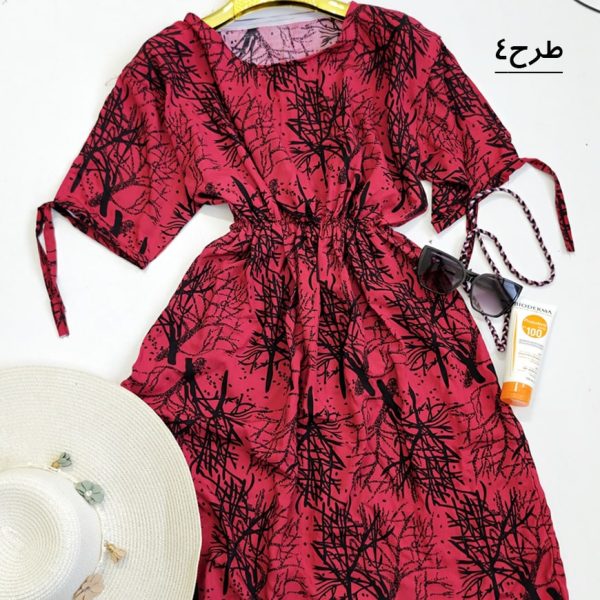 پیراهن آستین بندی نخی