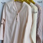 مانتو راه راه جلوبسته